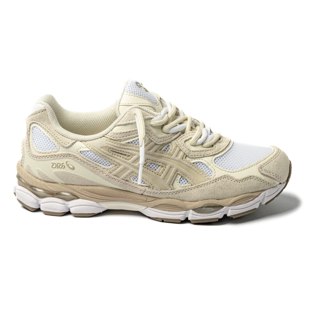 Sneakersy Gel Kremowe